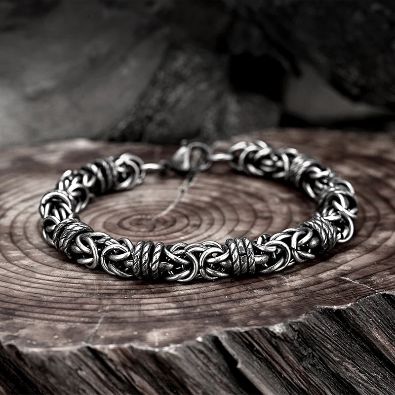 Vintage Armband Edelstahl