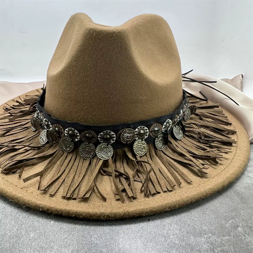 Boho Cowboy Hut Bänder Leder Hut Gürtel Für Stroh Fedora Panama Hüte Kuhkopf Hut Bänder Hut Dekoration Ersatz