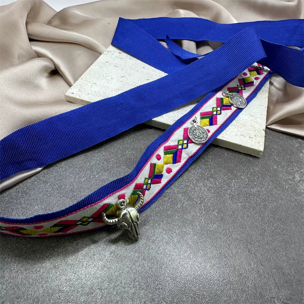 Boho Cowboy Hut Bänder Leder Hut Gürtel Für Stroh Fedora Panama Hüte Kuhkopf Hut Bänder Hut Dekoration Ersatz