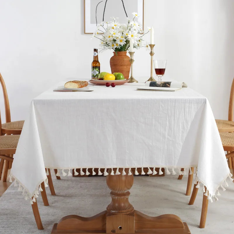 Weihnachts Dekoration Tischdecke Rechteckige Einfarbige Couch Tisch Wohnzimmer Wohnkultur Tischdecke Hochzeit