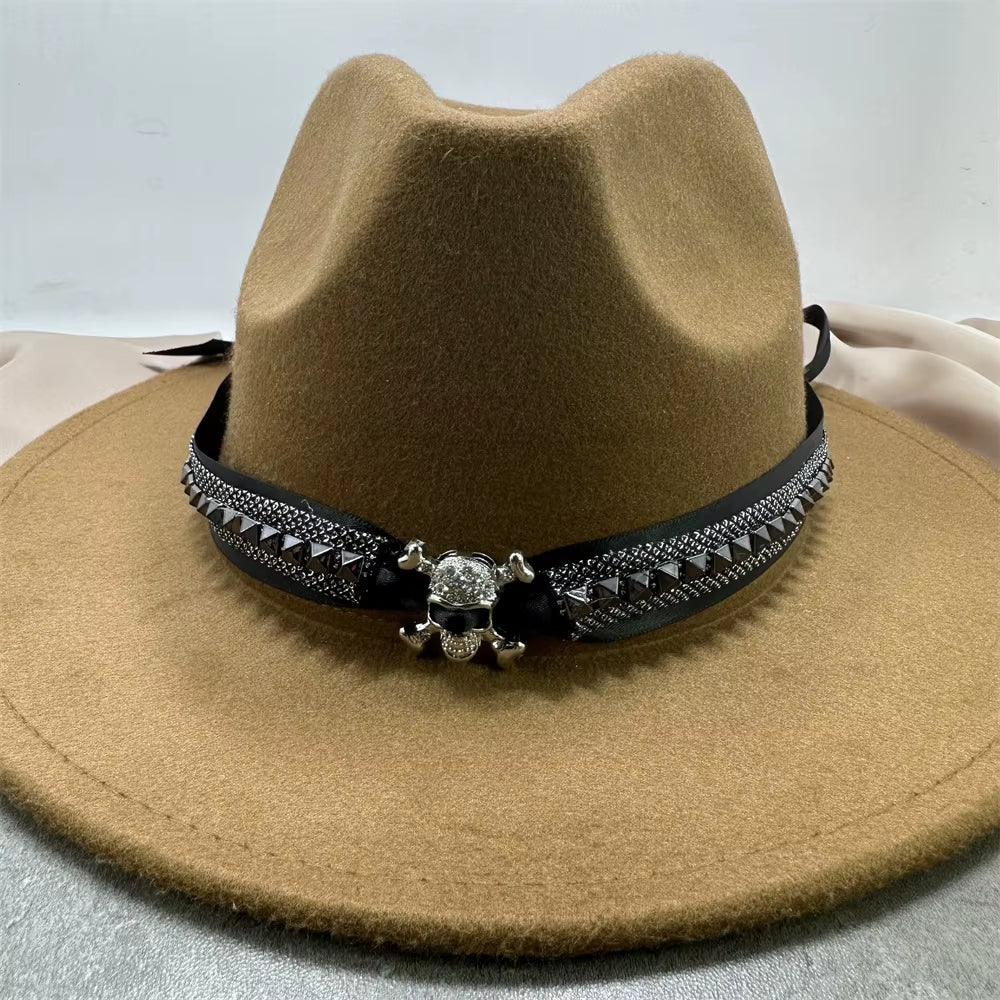 Boho Cowboy Hut Bänder Leder Hut Gürtel Für Stroh Fedora Panama Hüte Kuhkopf Hut Bänder Hut Dekoration Ersatz