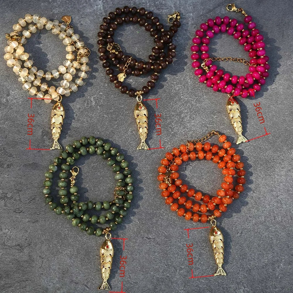  Vintage Kette / Armband  mit farbigen Abacus Perlen und abnehmbaren Anhänger NEU!