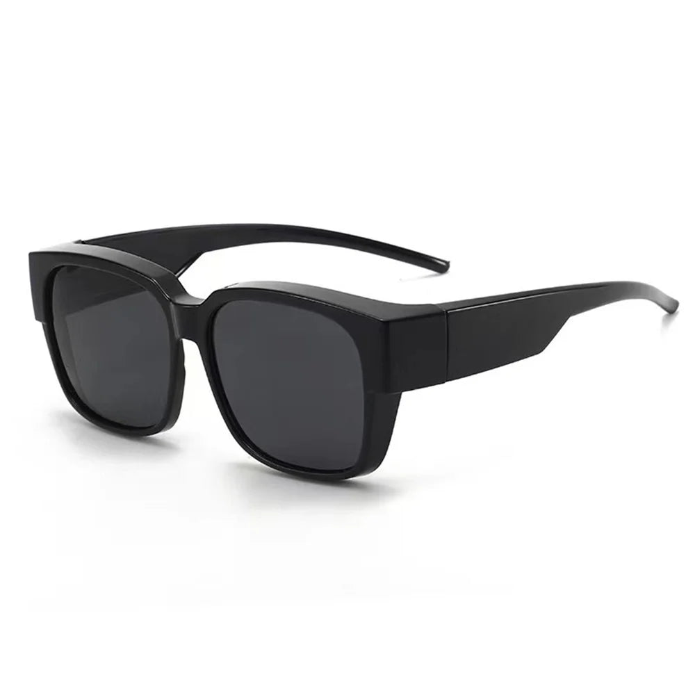 Vintage Überbrille Unisex. Passt auf jede Brillenfassung mit Stärke und schützt vor Sonneneinstrahlung.
