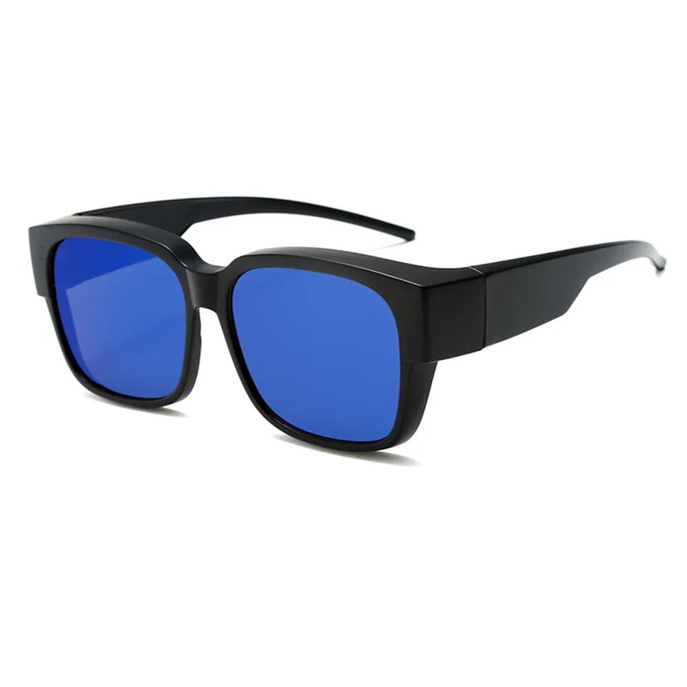 Vintage Überbrille Unisex. Passt auf jede Brillenfassung mit Stärke und schützt vor Sonneneinstrahlung.