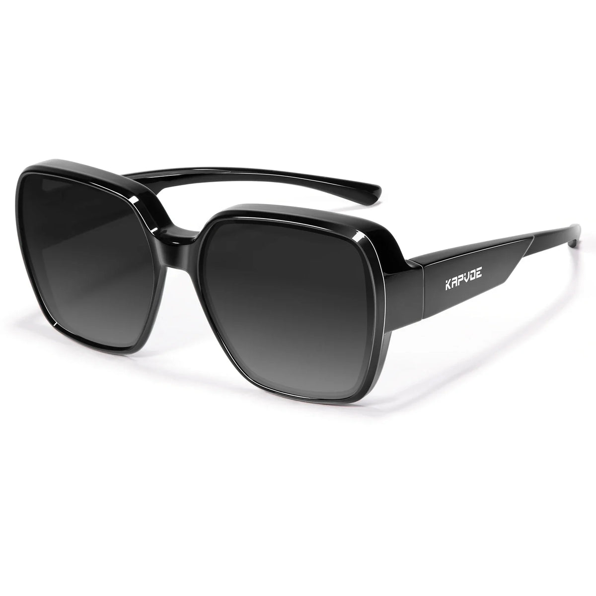 Überzieh-Sonnenbrille für Brillenträger, Studioaufnahme