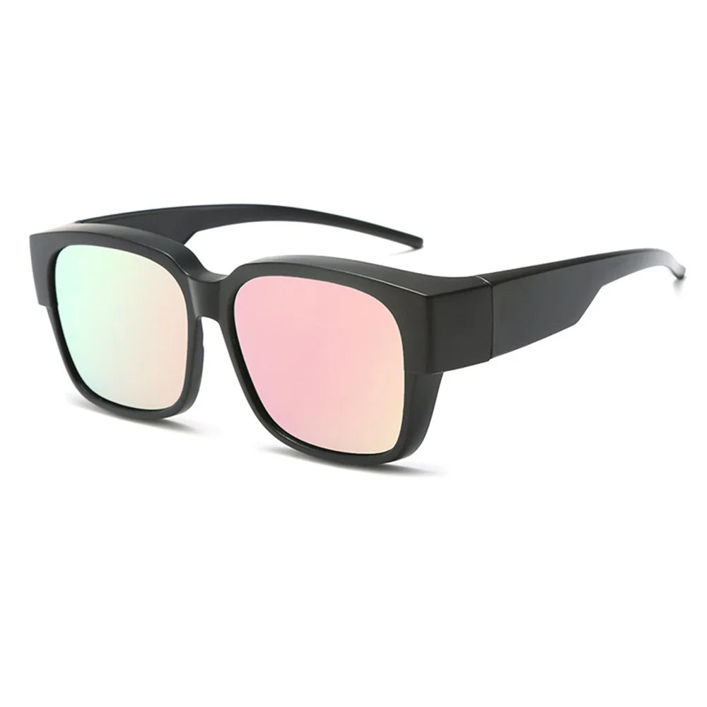 Vintage Überbrille Unisex. Passt auf jede Brillenfassung mit Stärke und schützt vor Sonneneinstrahlung.