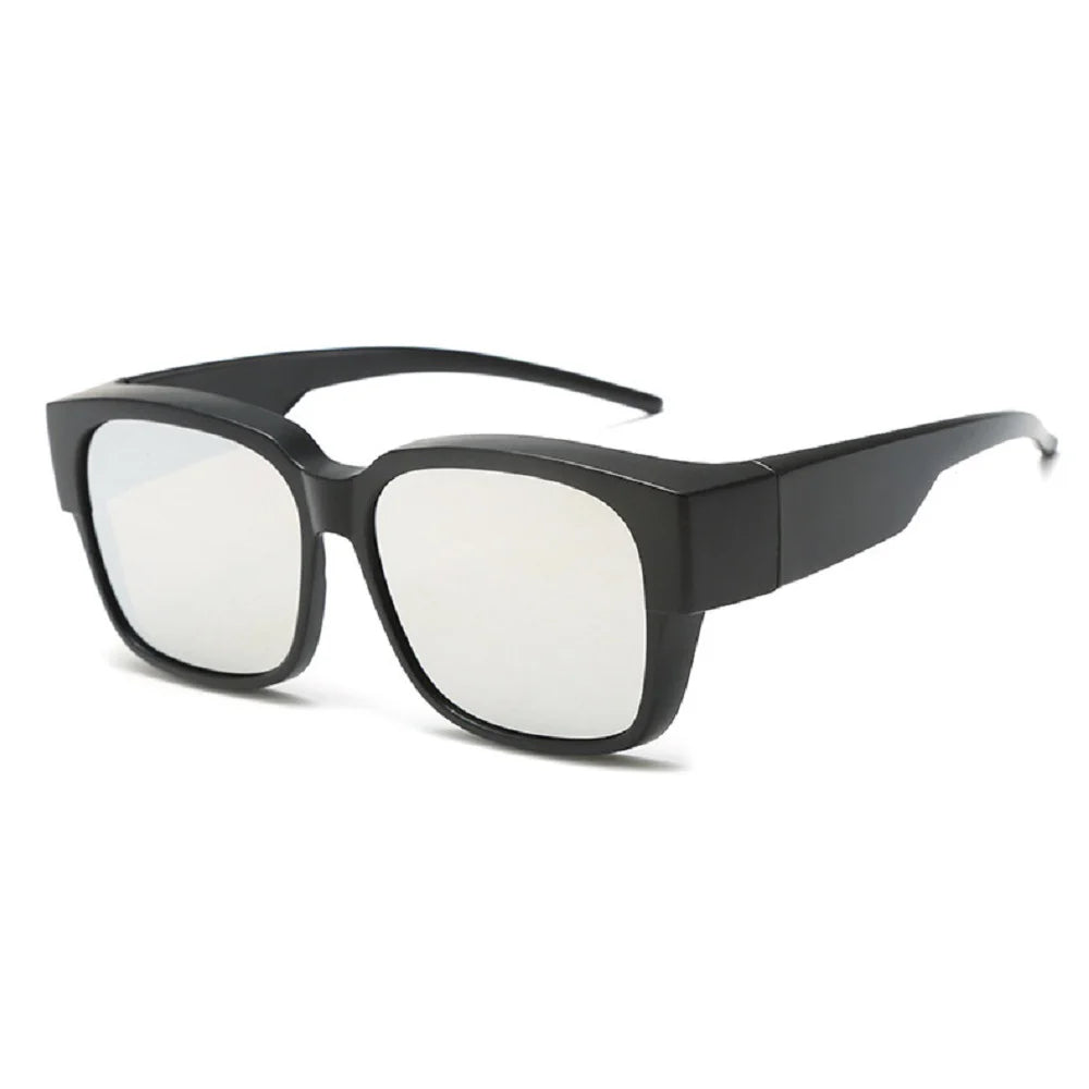 Vintage Überbrille Unisex. Passt auf jede Brillenfassung mit Stärke und schützt vor Sonneneinstrahlung.