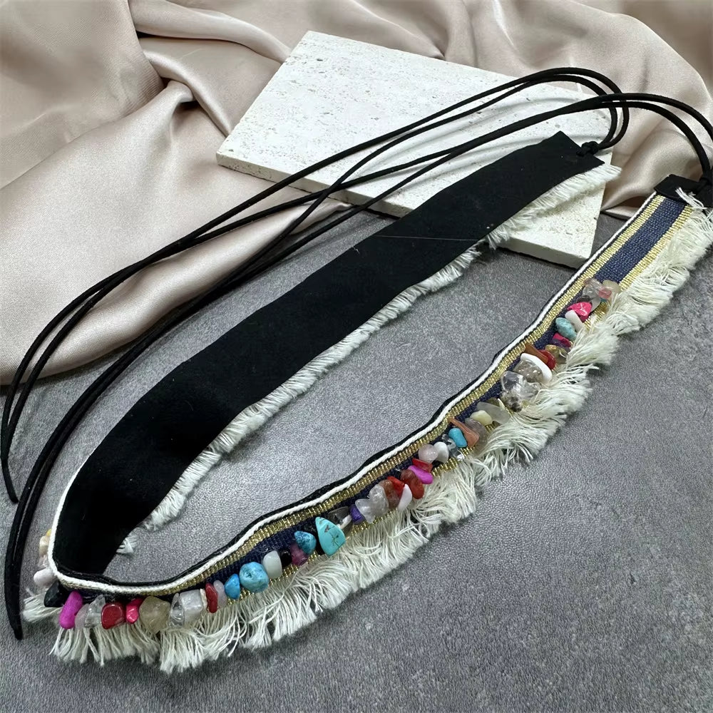 Boho Cowboy Hut Bänder Leder Hut Gürtel Für Stroh Fedora Panama Hüte Kuhkopf Hut Bänder Hut Dekoration Ersatz