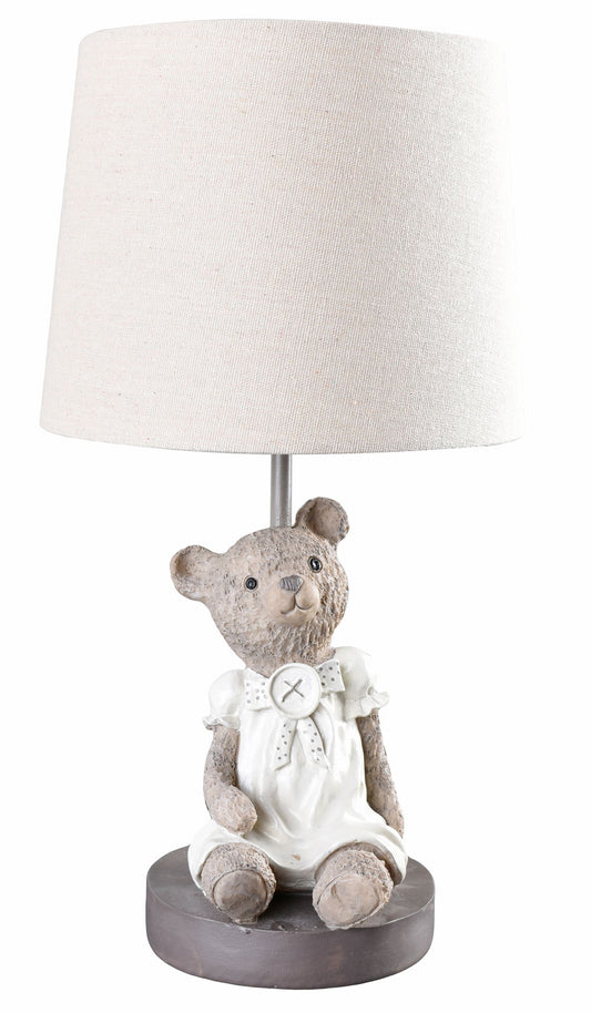 Tischlampe Kinderlampe Bär Tischleuchte Kinderzimmer Leuchte Teddybär Lampe